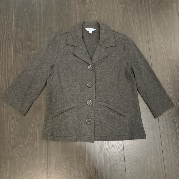 Jessica - 100% Cotton Grey Blazer - Picture 1 of 5